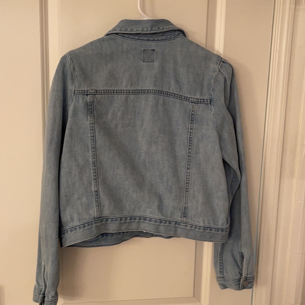 Gap Cropped Denim Jacket - image 2